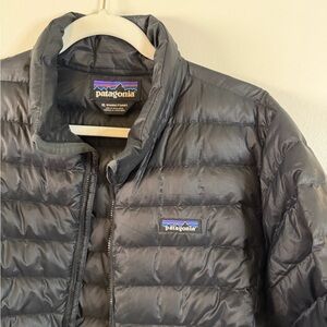 Patagonia Black Quilted Down Jacket